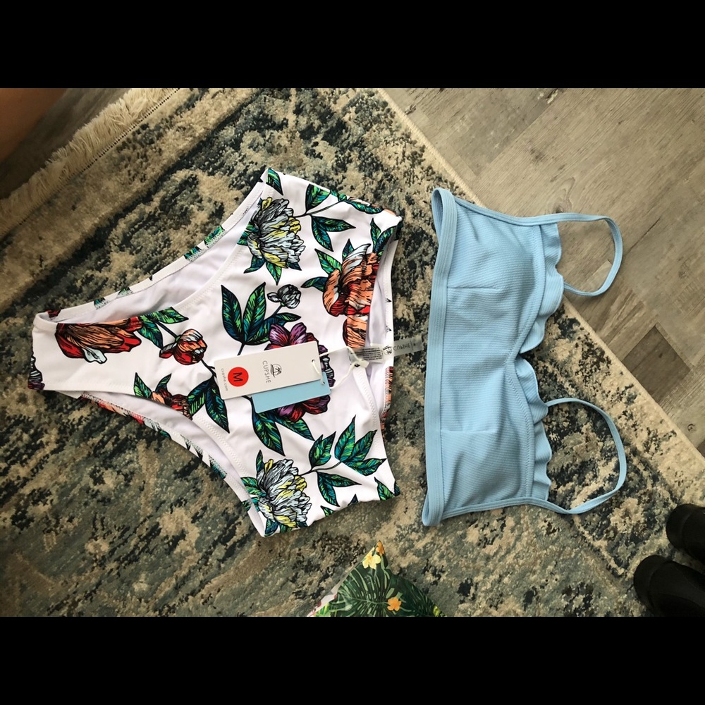Cupshe high waist bikini.